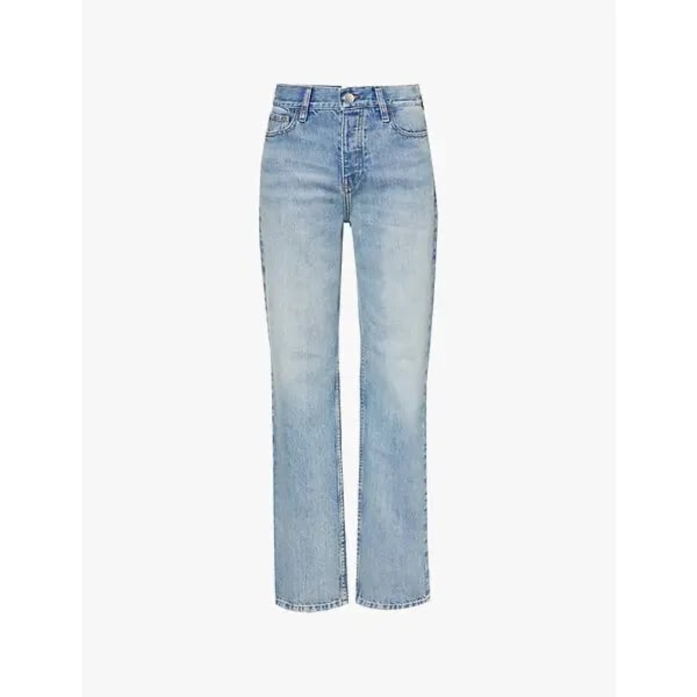 Stylish Light Blue Boot Cut Women's Jeans - Picture 6 of 10